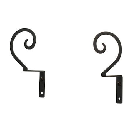 Village Wrought Iron Scroll Swags CUR-S-103